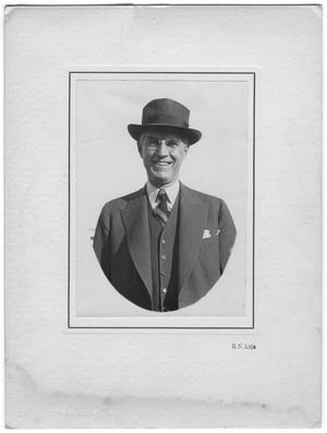 [Portrait of William Lockhart Clayton with hat]