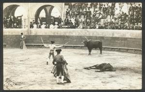 Primary view of object titled '[A Bullfight in Mexico 2]'.