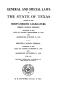 Thumbnail image of item number 3 in: 'The Laws of Texas, 1935-1937 [Volume 30]'.