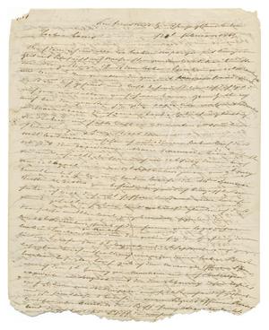 Primary view of object titled '[Letter from Ludwig Huth to Ferdinand Louis Huth, February 28, 1845]'.