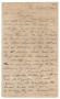 Primary view of [Letter from Wm. Elliot to Ferdinand Louis Huth, March 31, 1845]
