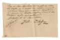 Primary view of [Receipt for 81 francs, 10 cents paid to Justin Bulacher, January 6, 1844]