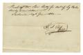 Text: [Receipt for 77 dollars, June 29, 1850]