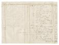 Thumbnail image of item number 2 in: '[Balance sheet showing financial transactions, October 15, 1846]'.