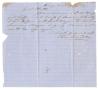 Thumbnail image of item number 1 in: '[Letter from Charles de Montel, January 1, 1859]'.