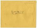 Thumbnail image of item number 1 in: '[Envelope from Box 3, Folder 8]'.
