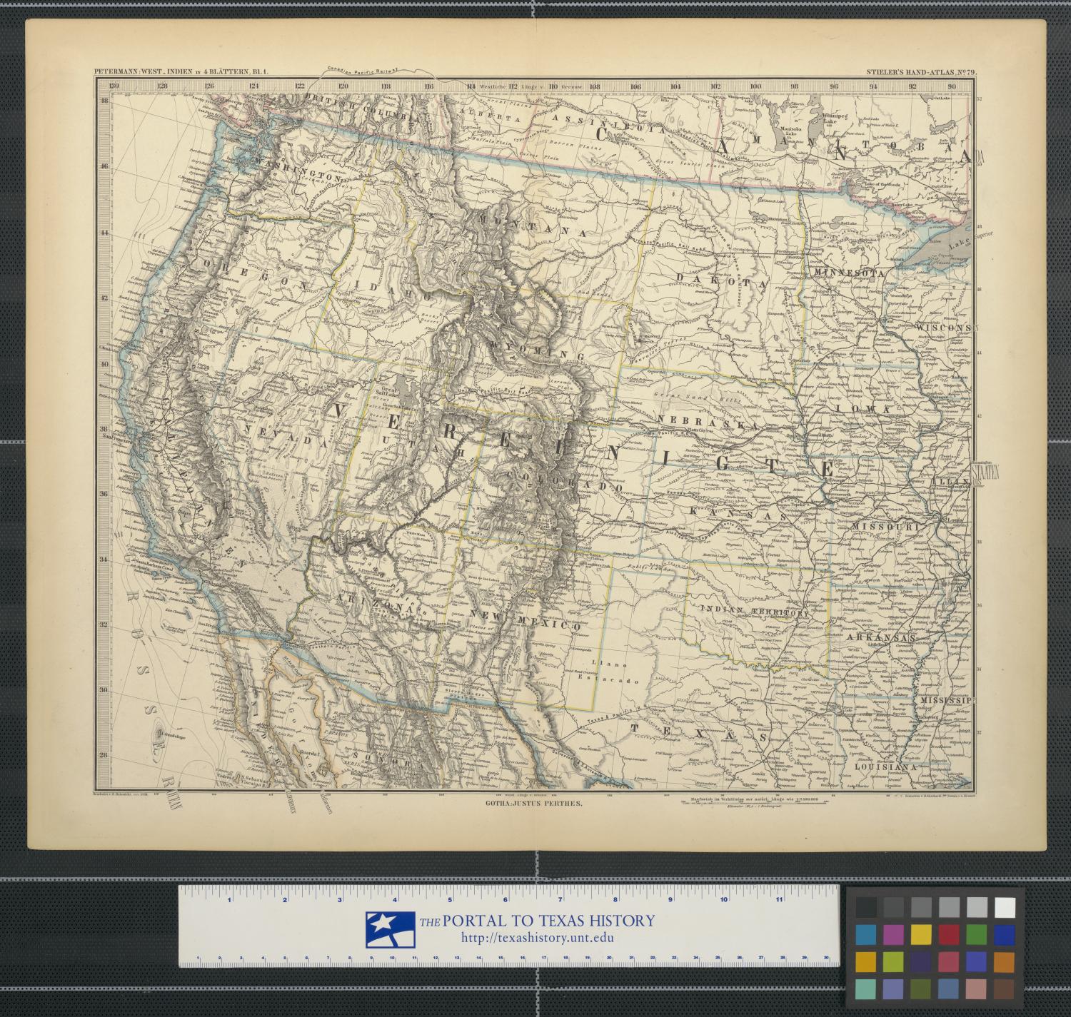 [Map of the western United States].
                                                
                                                    [Sequence #]: 1 of 2
                                                