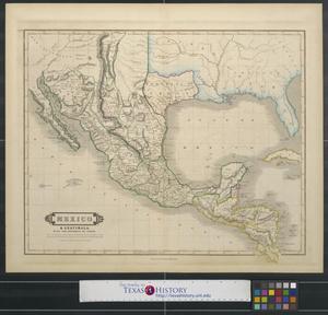 Primary view of object titled 'Mexico & Guatimala with the Republic of Texas.'.