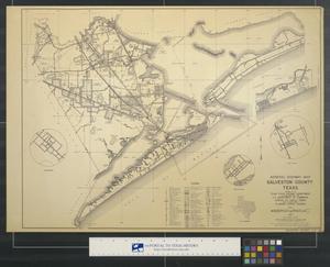 Primary view of object titled 'General highway map Galveston County Texas'.