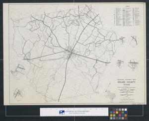 Primary view of object titled 'General highway map Goliad County Texas'.
