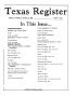 Primary view of Texas Register, Volume 17, Number 3, Pages 143-281, January 10, 1992