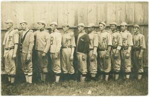 Primary view of object titled '[Longview Cannibals Baseball Team]'.