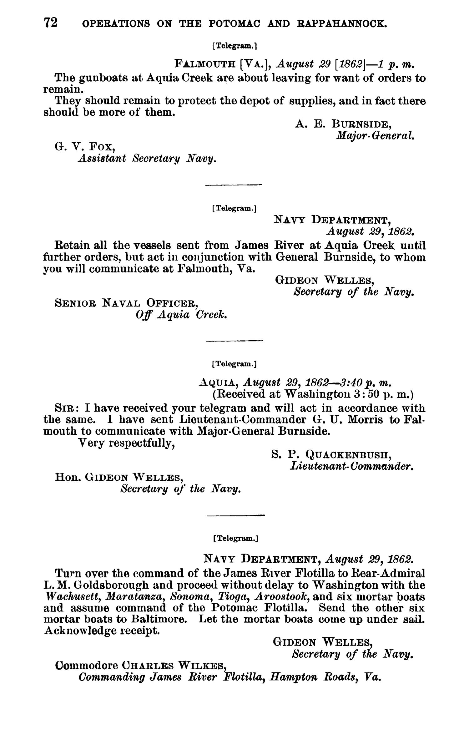 Official Records of the Union and Confederate Navies in the War of the Rebellion. Series 1, Volume 5.
                                                
                                                    72
                                                
