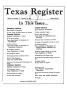 Thumbnail image of item number 1 in: 'Texas Register, Volume 16, Number 11, Pages 801-927, February 12, 1991'.