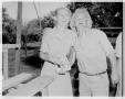 Photograph: [Man and Patricia Krueger Douglass laughing]