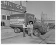 Photograph: [Walker's Austex Chili Company, truck and employees]