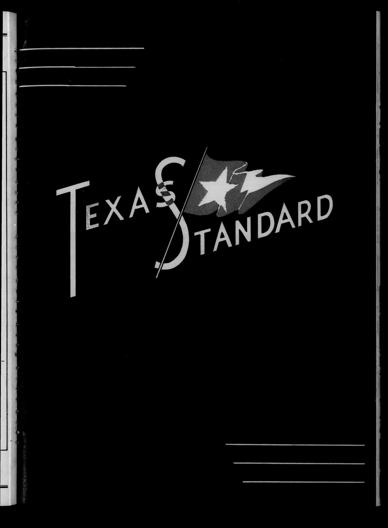 The Texas Standard, Volume 26, Number 2, March-April 1952
                                                
                                                    Front Cover
                                                