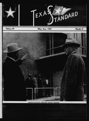 Primary view of object titled 'The Texas Standard, Volume 29, Number 2, May-June 1955'.