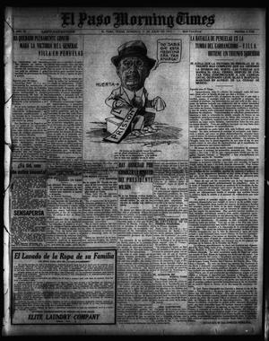 Primary view of object titled 'El Paso Morning Times (El Paso, Tex.), Vol. 35TH YEAR, Ed. 1, Sunday, July 11, 1915'.