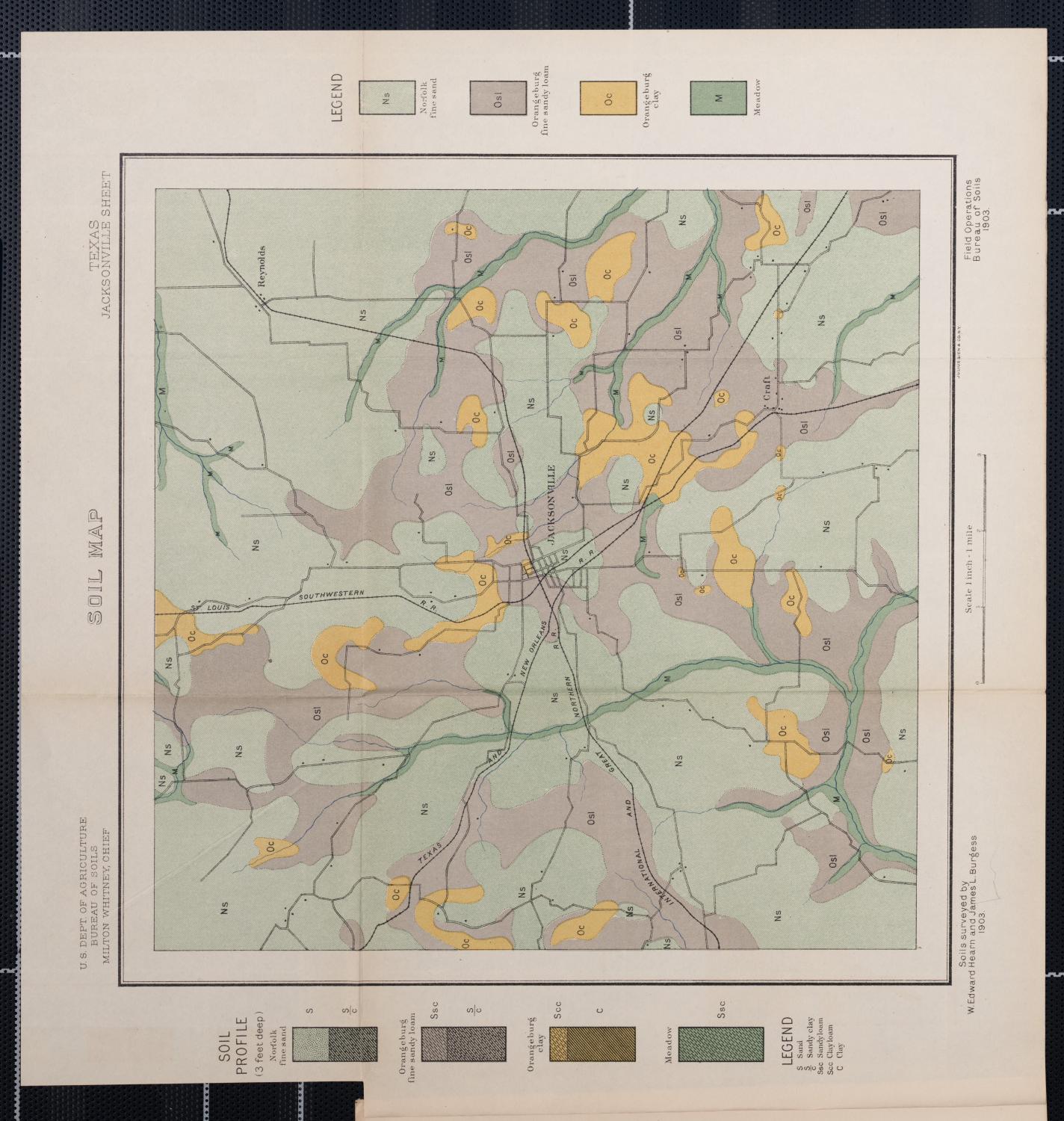 Soil map, Texas, Jacksonville sheet
                                                
                                                    [Sequence #]: 1 of 1
                                                