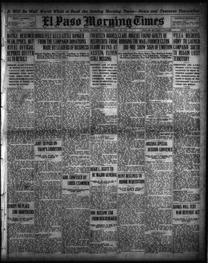 Primary view of object titled 'El Paso Morning Times (El Paso, Tex.), Vol. 35TH YEAR, Ed. 1, Saturday, April 24, 1915'.