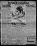 Newspaper: El Paso Morning Times (El Paso, Tex.), Vol. 36TH YEAR, Ed. 1, Wednesd…