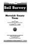 Soil survey, Maverick County, Texas