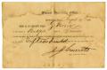 Primary view of [Certificate of Allegiance for Ziza Moore, August 14, 1863]