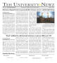 Thumbnail image of item number 1 in: 'The University News (Irving, Tex.), Vol. [35], No. [19], Ed. 1 Thursday, April 1, 2010'.