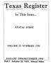 Primary view of Texas Register: Annual Index January 1990 - December 1990, Volume 15 Numbers 1-96, [Part II] - pages 283-375, January 25, 1991
