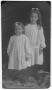 Primary view of [Two Young Girls in Dresses]