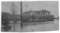 Photograph: [Train and Boat in Flood Waters]