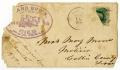 Primary view of [Envelope addressed to Mrs. Mary Moore, March 15, 1880]