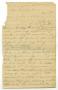 Letter: [Draft of letter, April 19, 1891]