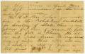 Thumbnail image of item number 4 in: '[Letter from Wilda Wallace to Charles B. Moore, October 22, 1898]'.
