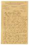 Primary view of [Letter from Claud D. White to Mrs Claude D. Moore-White, April 14, 1901]