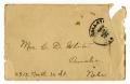 Primary view of [Envelope to Claude D. White, April 19, c.1910s]