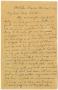 Primary view of [Letter from Mrs. Edgar Smith to Linnet White, November 9, 1914]