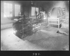 Primary view of object titled '[Southern Pine Lumber Company Sawmill No. 2 Corliss Steam Engine]'.