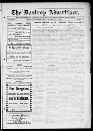 Primary view of object titled 'The Bastrop Advertiser (Bastrop, Tex.), Vol. 53, No. 8, Ed. 1 Saturday, May 13, 1905'.