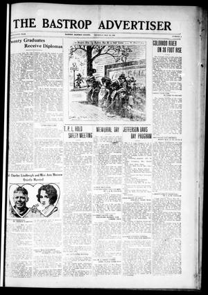 Primary view of object titled 'The Bastrop Advertiser (Bastrop, Tex.), Vol. 76, No. 1, Ed. 1 Thursday, May 30, 1929'.