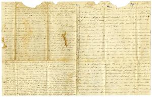 Primary view of object titled '[Letter from Charles Moore to Josephus Moore, March 1864]'.