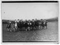 Primary view of Ruth Roach With Other Rodeo Riders, on Tour in Europe