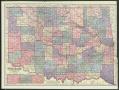 Thumbnail image of item number 1 in: 'Map of the State of Oklahoma'.