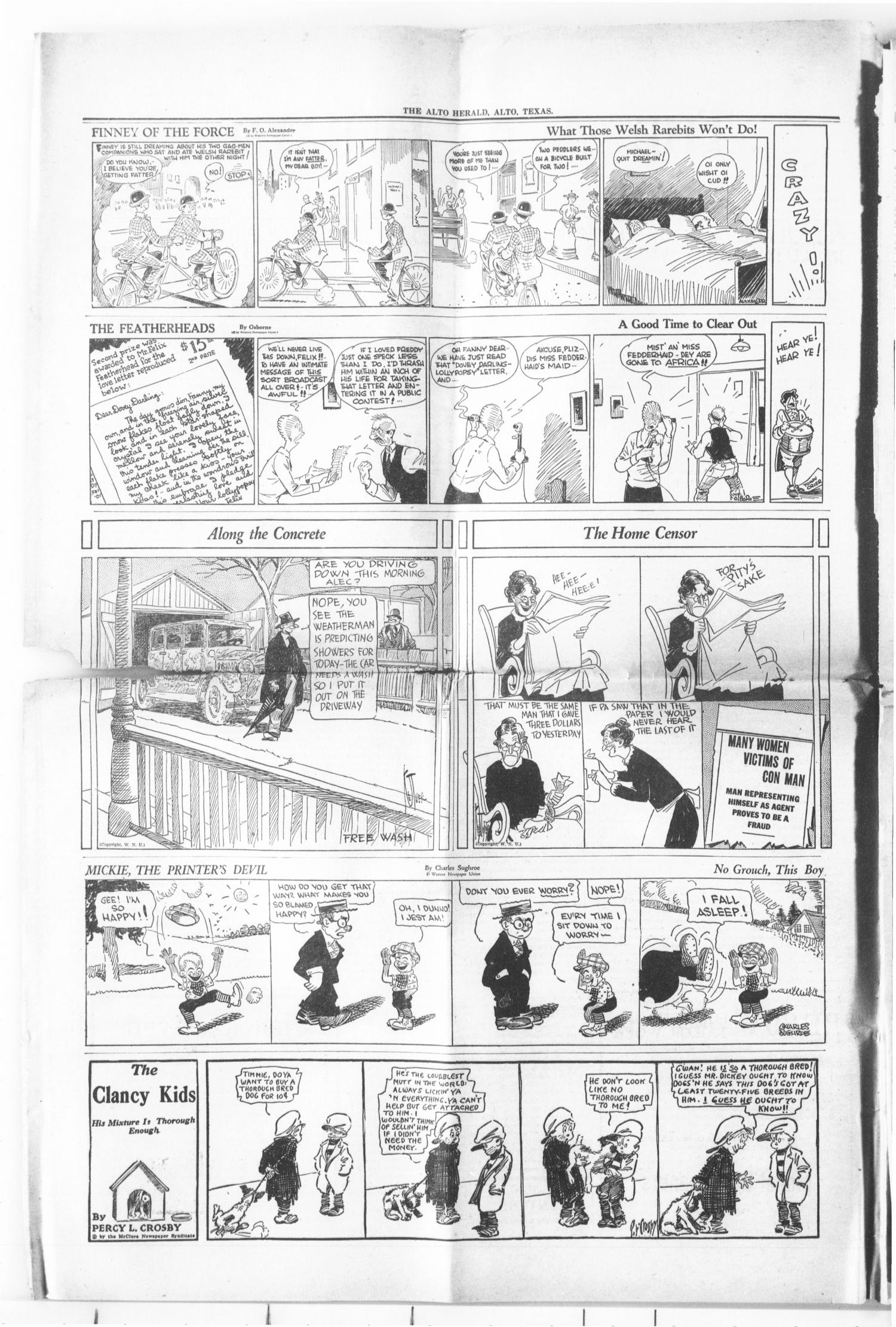 The Alto Herald (Alto, Tex.), Vol. 30, No. 47, Ed. 1 Thursday, March 26, 1931
                                                
                                                    [Sequence #]: 2 of 6
                                                