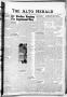 Thumbnail image of item number 1 in: 'The Alto Herald (Alto, Tex.), No. 25, Ed. 1 Thursday, November 17, 1966'.