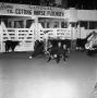 Photograph: [Lone Cowboy's Dance at the National Cutting Horse Extravaganza]