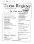 Primary view of Texas Register, Volume 13, Number 86, Pages 5703-5793, November 15, 1988