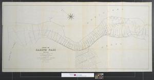 Primary view of object titled 'Chart of Sabine Pass, Texas : From the survey of December, 1889, made under the direction of Captain W. L. Fisk.'.