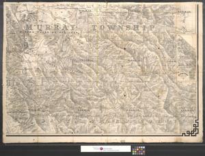 Primary view of object titled '[Map of southeast Alameda County, California]'.